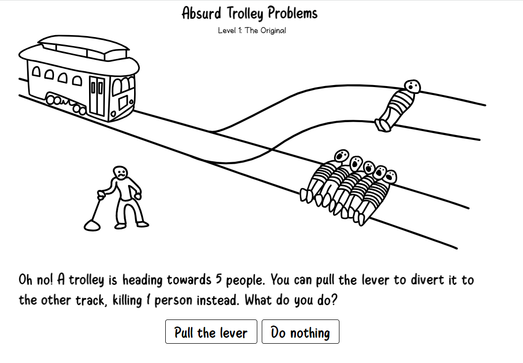 Trolley Problems Game