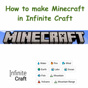 How to Make Minecraft in Infinite Craft