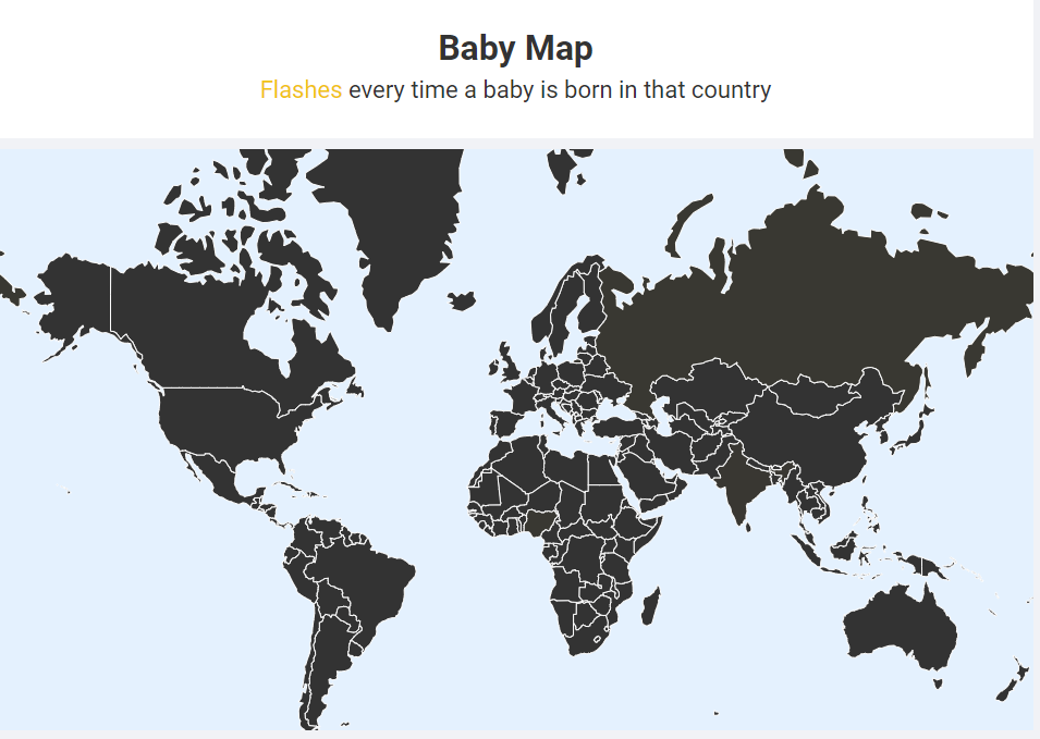 Baby Map - Neal Fun